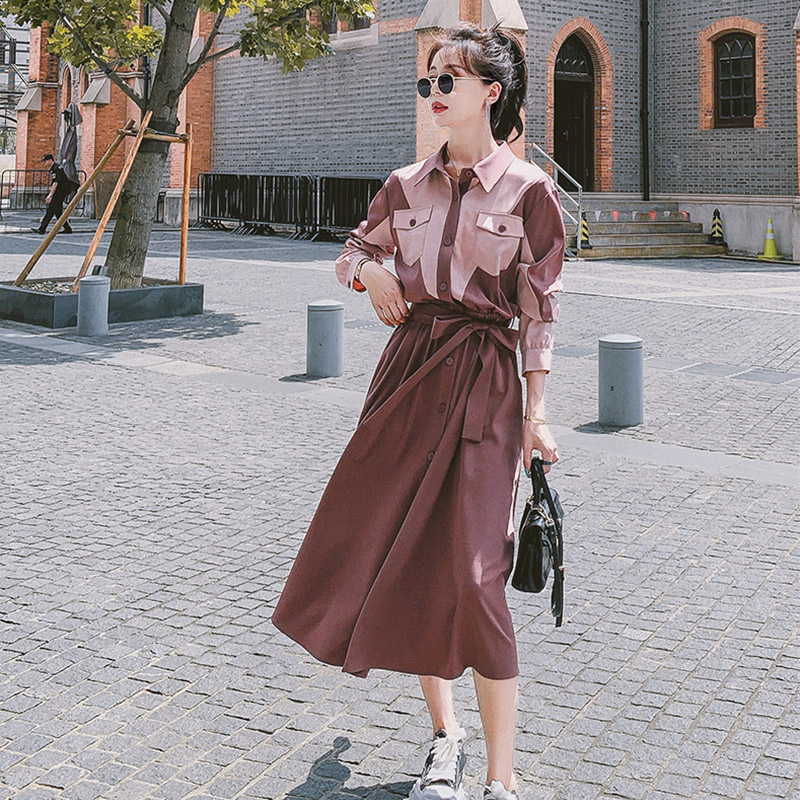 Váy áo khâu tương phản