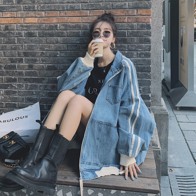 Áo khoác bảo hộ lao động denim