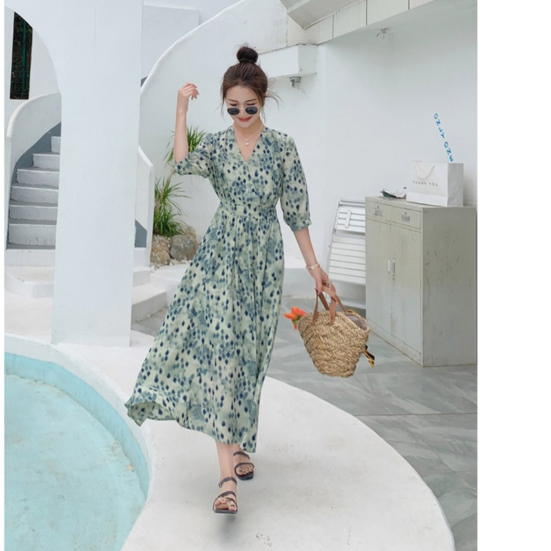 Đầm chiết eo ngọt ngào